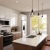 kitchen with quartz counter tops and natural sunlight