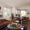 Berkley townhomes with open kitchens